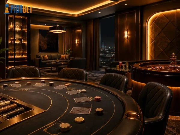 Meja LIVE CASINO dengan pengalaman bermain interaktif